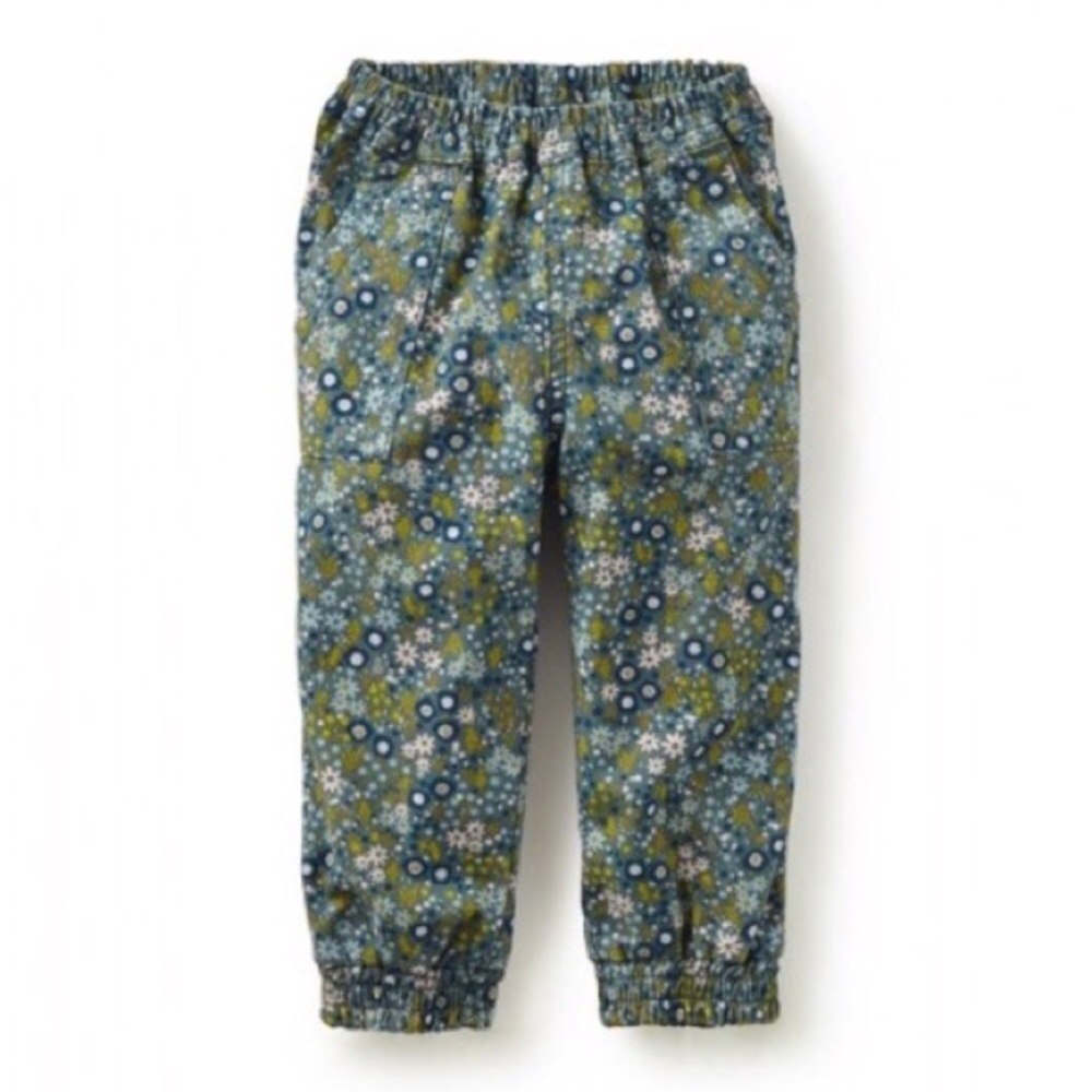 NWT tea collection floral joggers